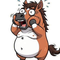 食べすぎてお腹がパンクしそうな食いしん坊