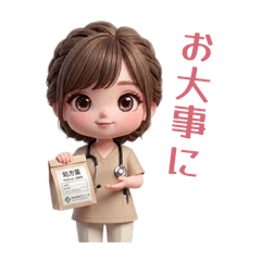 淡色女子＊お仕事＊看護師編