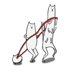 ヌルくて白いネコ