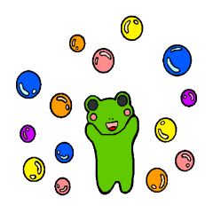 愛らしいカエル