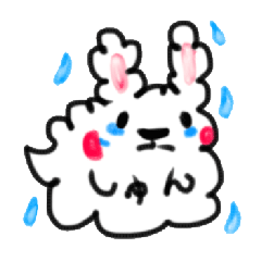 色鉛筆の吹き出しアニマル