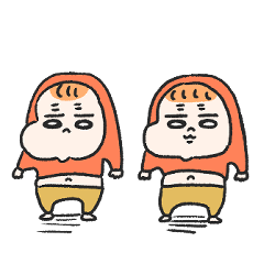 なかよしふたごのスタンプ