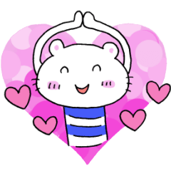 なかよしにゃんこ・ちょっぴり夏