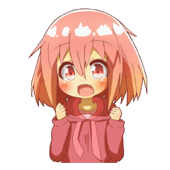 個性的な子のスタンプ