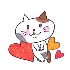 毎日使える恋する三毛猫２