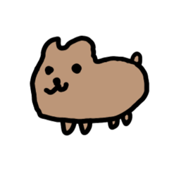 かわいい犬のつもり