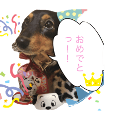 ダックスのちょこっとスタンプ（修正）