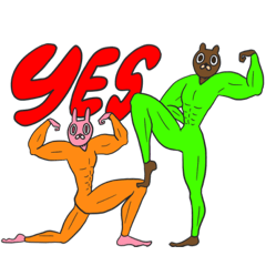 森のカラフルなおともだち2