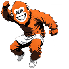 オラ、ンウータンみたい_silent