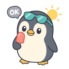 夏の日のペンギン