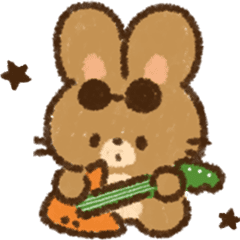 うごく！のうさぎのんのんスタンプ