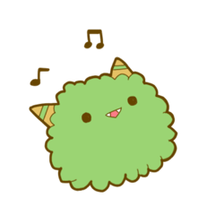 みどりのもふもふモンスター