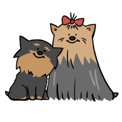 犬語ずかん【ヨークシャー・テリア編】