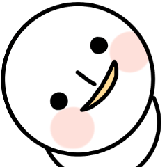 個性的な雪だるまたち