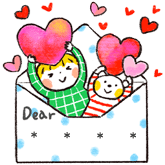 仲良しともだち カスタムスタンプ