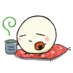 まるまろほっこりスタンプ