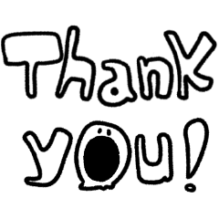 使いやすいモノクロおばけ