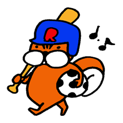 リス一家の日常