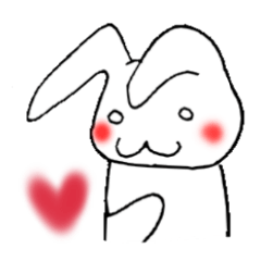 恋する乙女モードウサギ