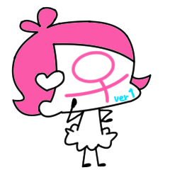 私は女性です。