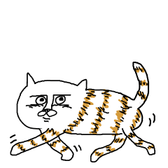 のほほんアニマルたちのスタンプ