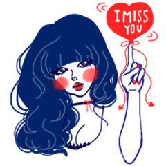 OTONA-girl(HIGH-QUALITY sticker vol.3)