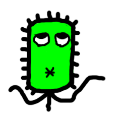 カラフルの大腸菌，アイク