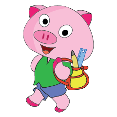 One of us: The Plump Pink, Busy !