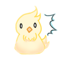 ひよこちゃんと飼い主くん