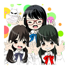 みならいモンスターの可愛いスタンプ