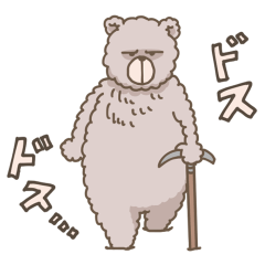 ONE PIECE　ハイキングベアスタンプ