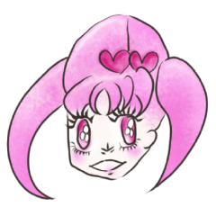 ピンクガール[少女マンガ風]スタンダード01