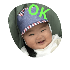 すみれのどや顔スタンプ