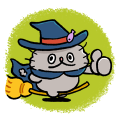 ねこのぶーちゃんスタンプ9