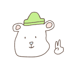 感情豊かなしろくま