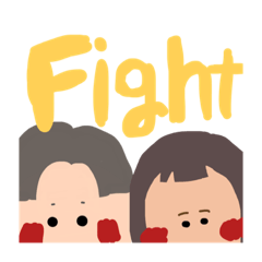 パツ子とセンター分け男