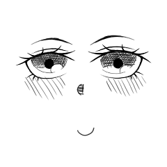 Girl expression everyday