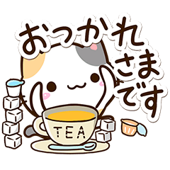 小さい三毛猫【応援＆気遣い】