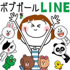 BROWN & FRIENDSとボブガールのPOPUP