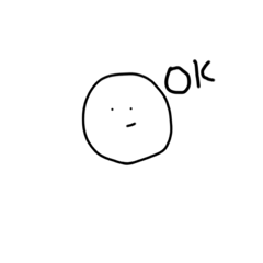 ゆるいまるぼうず