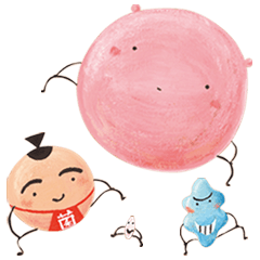 絵本『菌たろう』ラインスタンプ