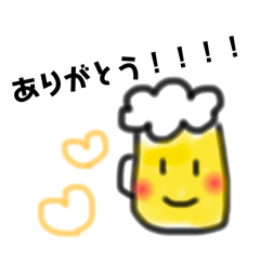 酒好き女が作るビーちゃんスタンプ