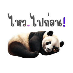 パンダの極度の怠け者