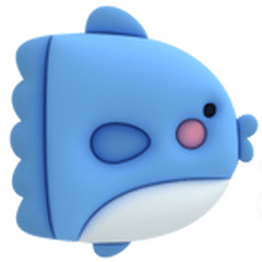 【3D】ぷっくり省スペース【海の生き物】