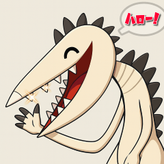 Happy Monster Energy Stamp