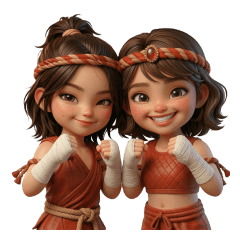 Little Girls Muay Thai