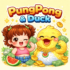 PungPong & Duck: Cute Daily Life