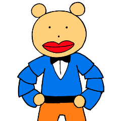 マンボくん　スタンプ