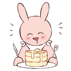 にこやかなうさぎ 2