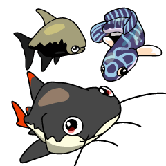 レッドテールと仲間たち。